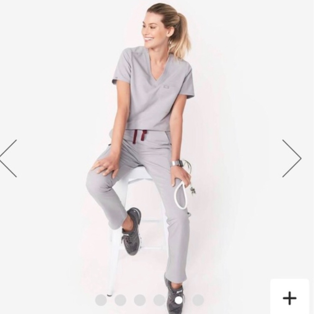 FIGS Cement scrubs set